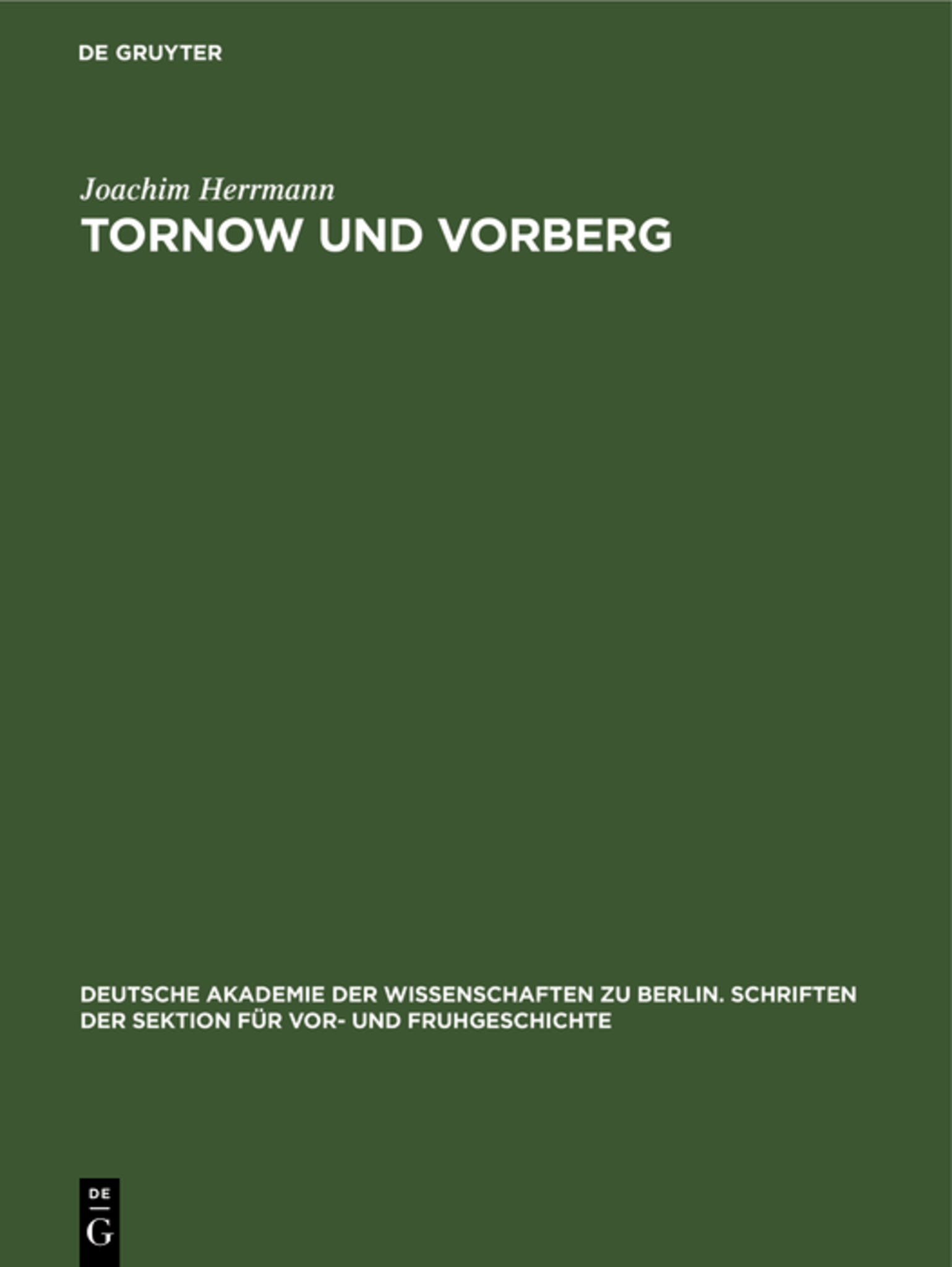Tornow und Vorberg